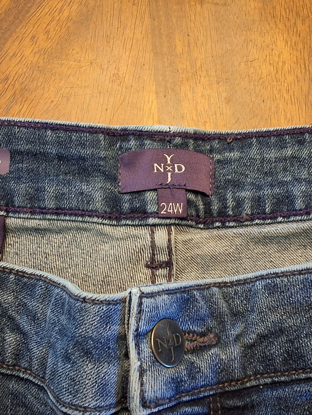 NYDJ NWT Womens Slimming Sylvia Boyfriend Jeans 24W